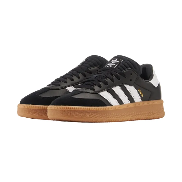 Adidas Originals scarpa sneakers da ragazza Samba XLG JH6517 nero-bianco-gomma