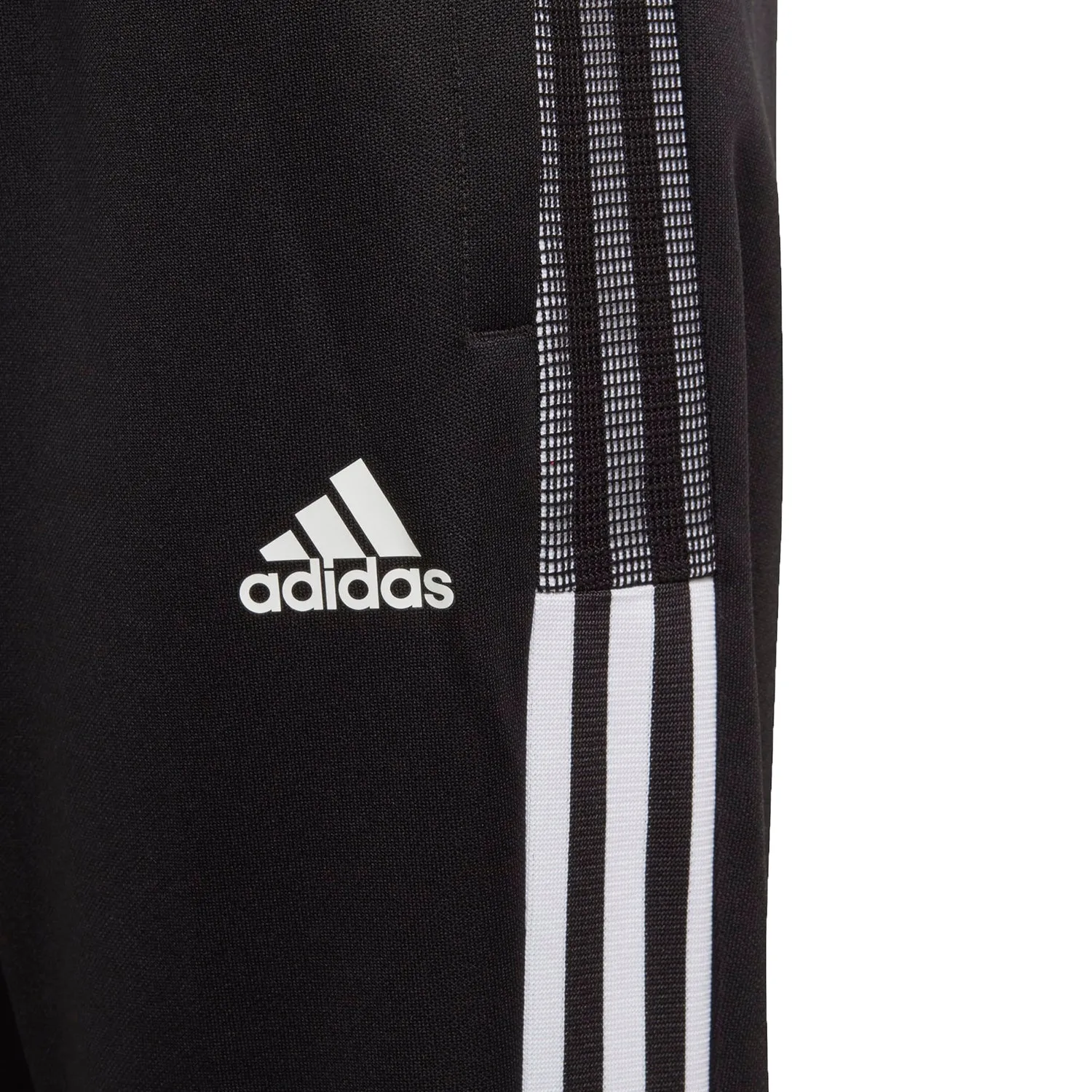 Adidas Tiro 21 Kids' Track Pants Black-White