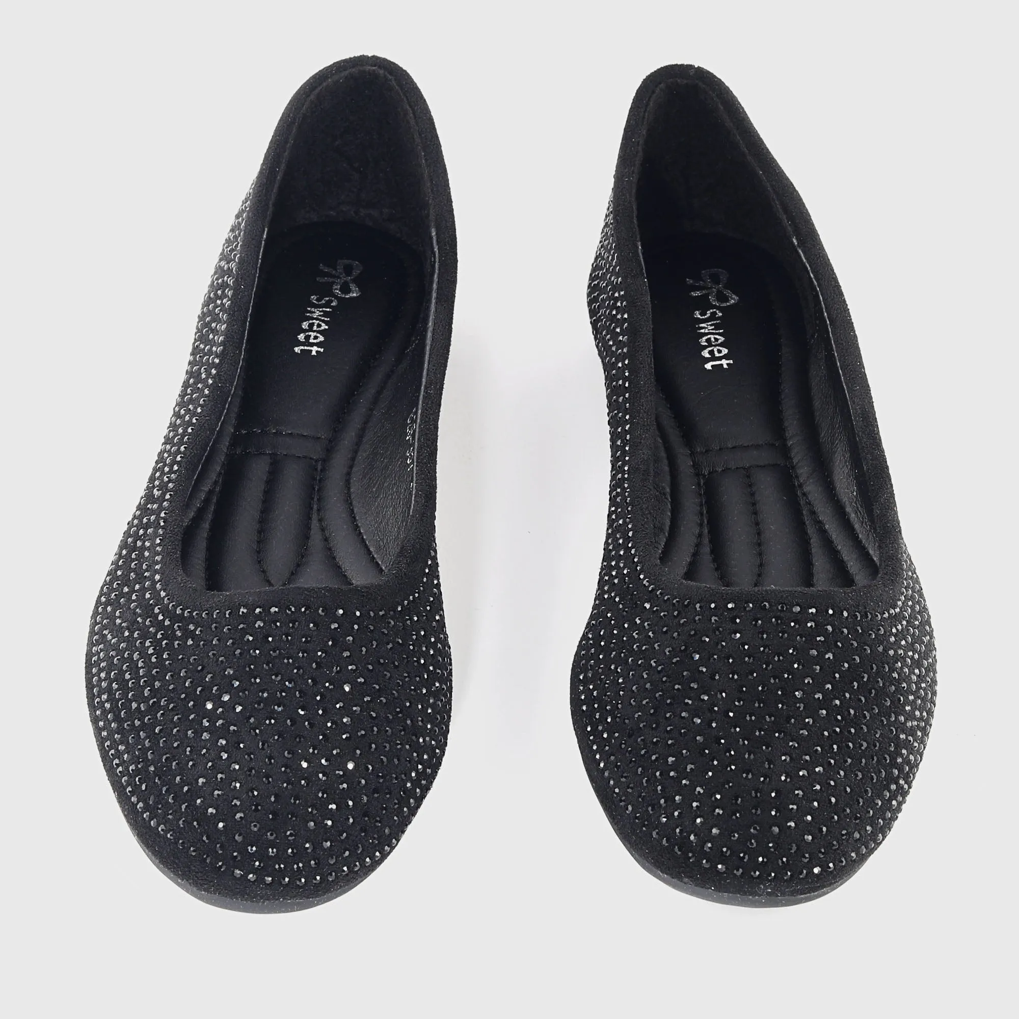 All Stud Embellished Flats