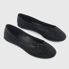 All Stud Embellished Flats