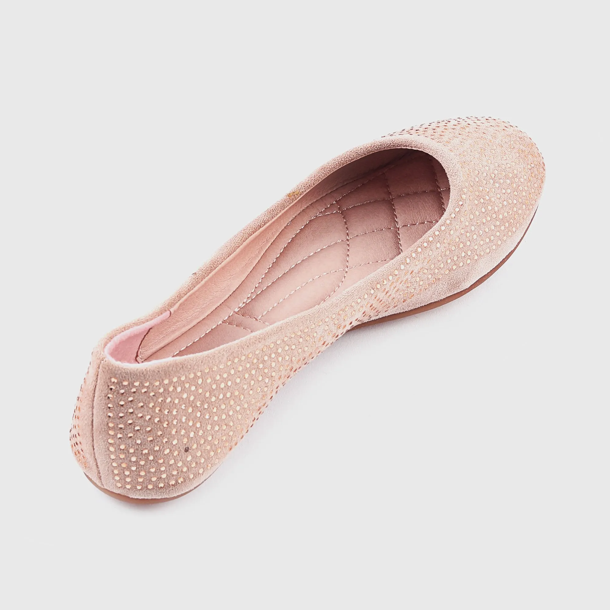 All Stud Embellished Flats