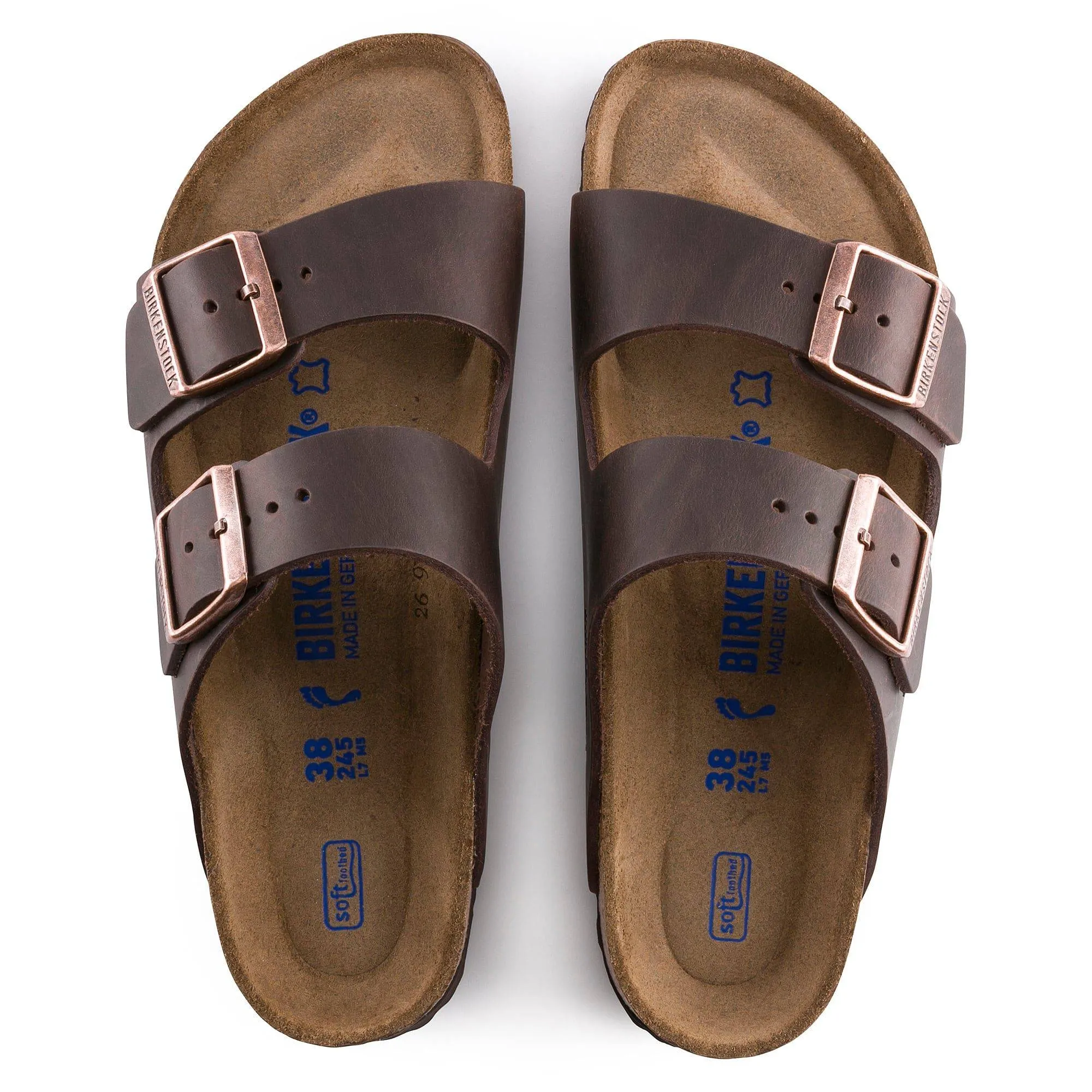 Arizona Leather Soft Footbed - Habana
