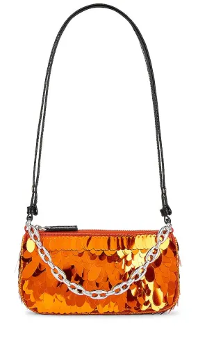 BY FAR Mini Rachel Bag in Orange