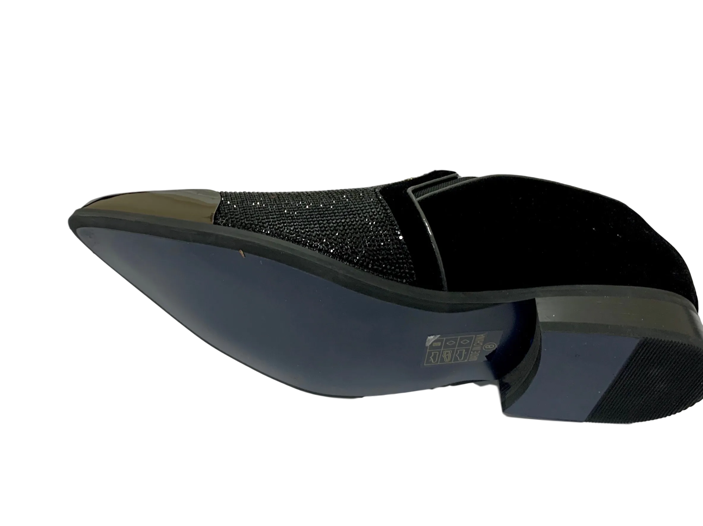 Cristiano Black Fashion Loafers pointed tip