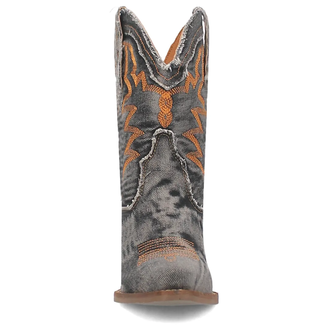 Dingo Women's Boot - Y'all Need Dolly (Black) - DI950-BK