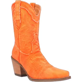 Dingo Women's Boot - Y'all Need Dolly (Orange) - DI950-OR