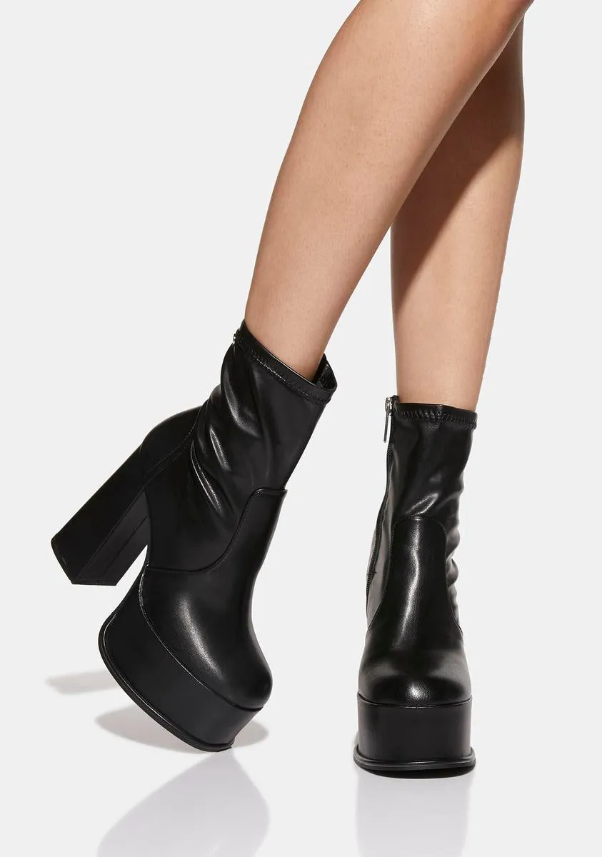 Edge Platform Ankle Boots