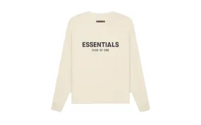 ESSENTIALS Long Sleeve T-shirt 'Cream' (SS21)