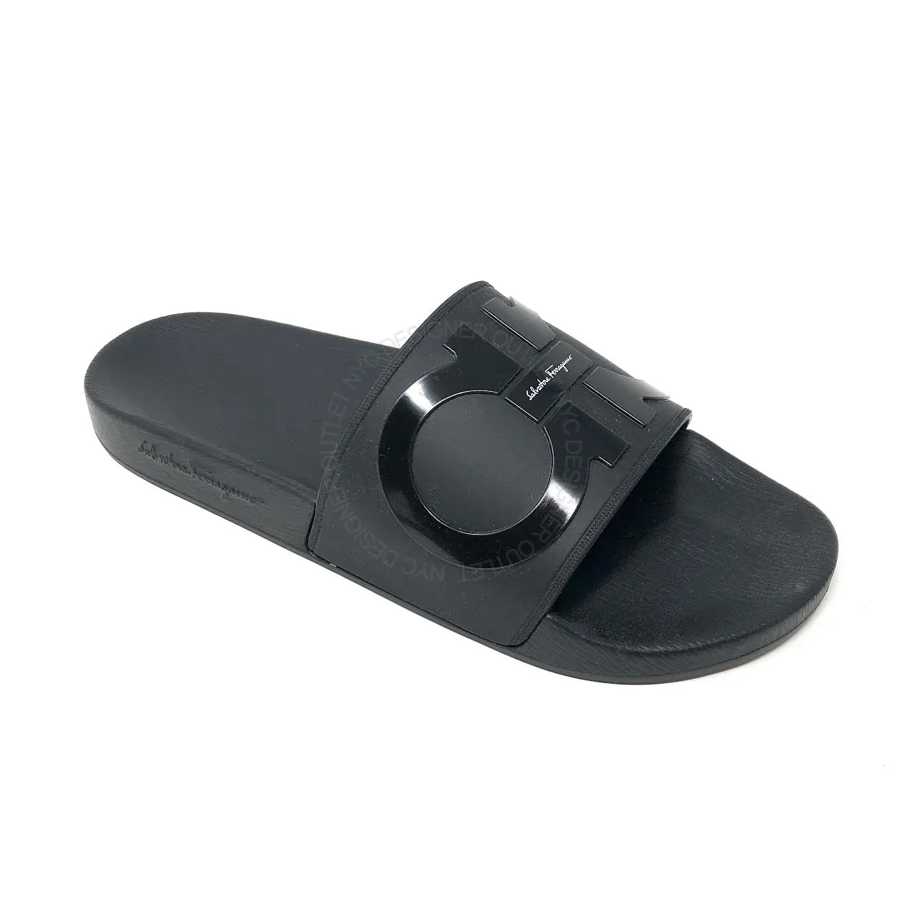 Ferragamo Groove Slides