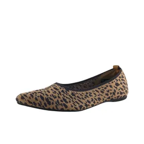 FINAL SALE Shae Leopard Slip On Flats