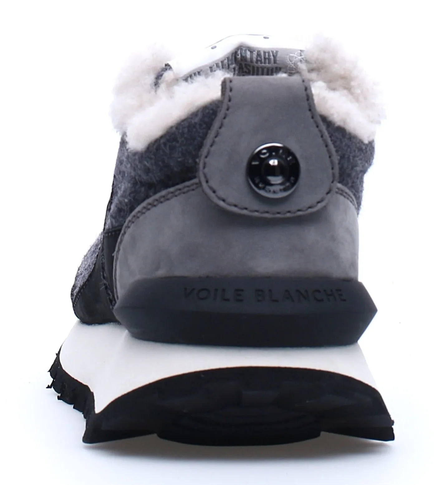 *FINAL SALE*Qwark Fur - Anthracite Nubuck Felt