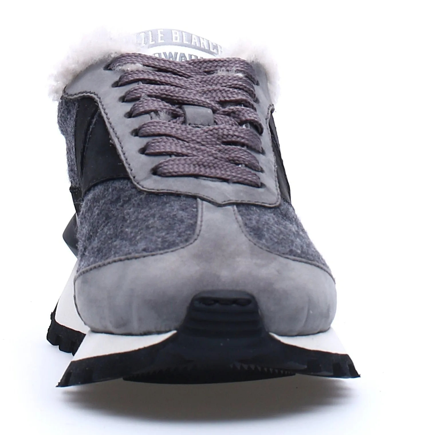 *FINAL SALE*Qwark Fur - Anthracite Nubuck Felt