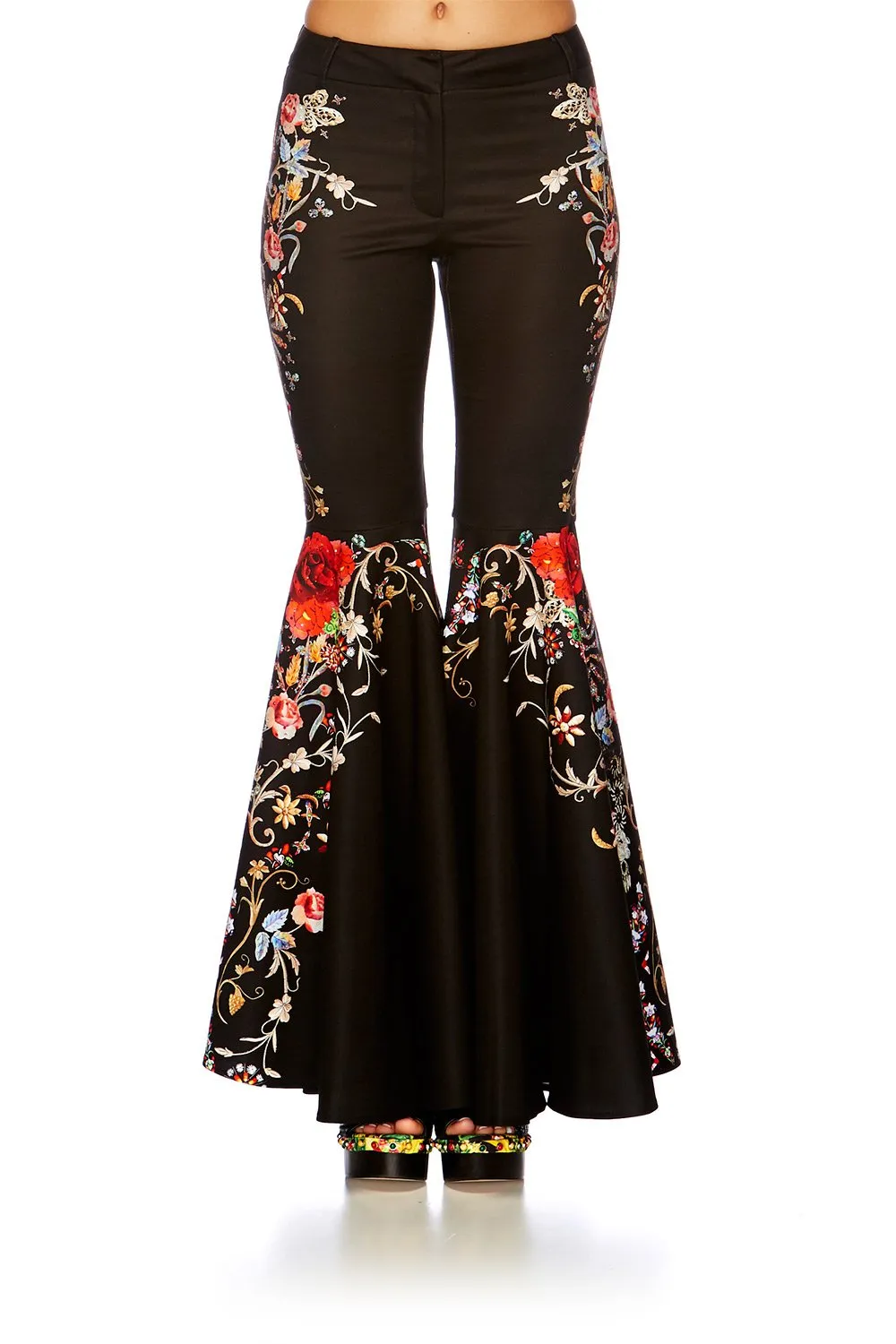 FLARES TROUSER WITH SIDE POCKET DANCING IN THE DARK