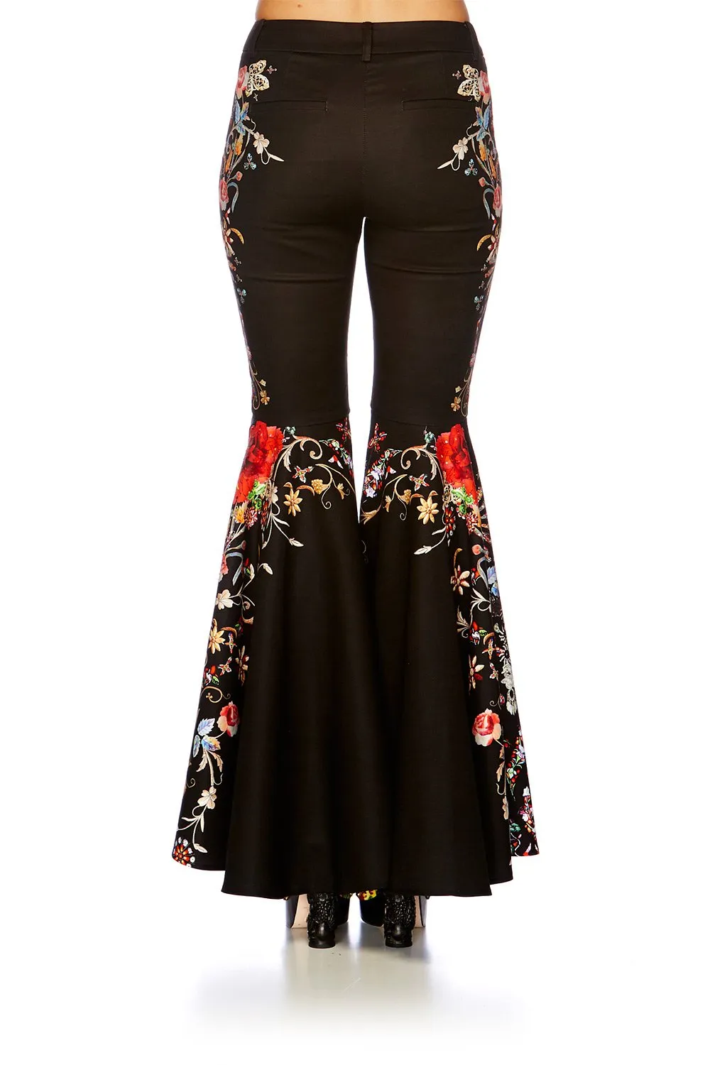 FLARES TROUSER WITH SIDE POCKET DANCING IN THE DARK