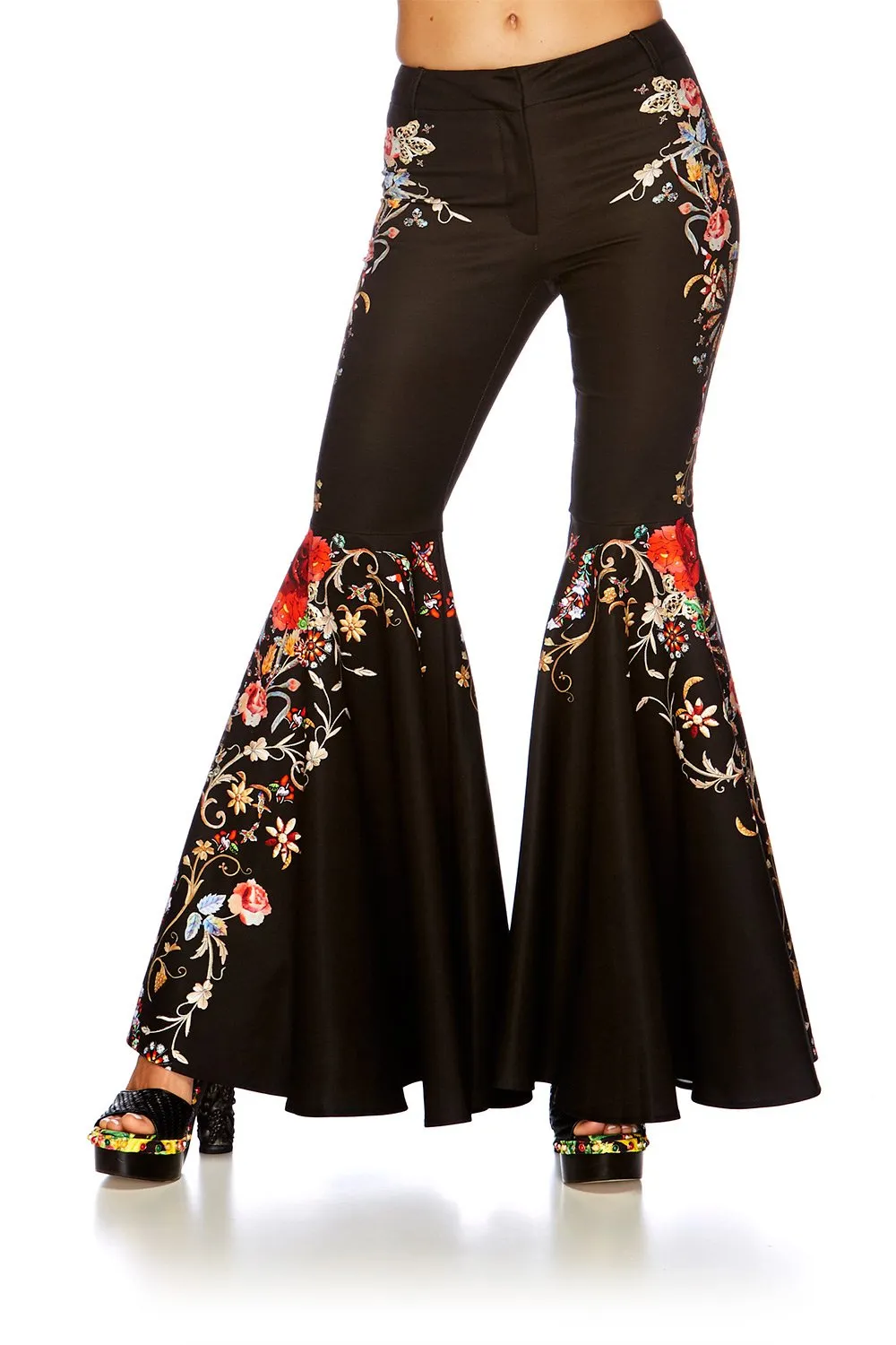 FLARES TROUSER WITH SIDE POCKET DANCING IN THE DARK