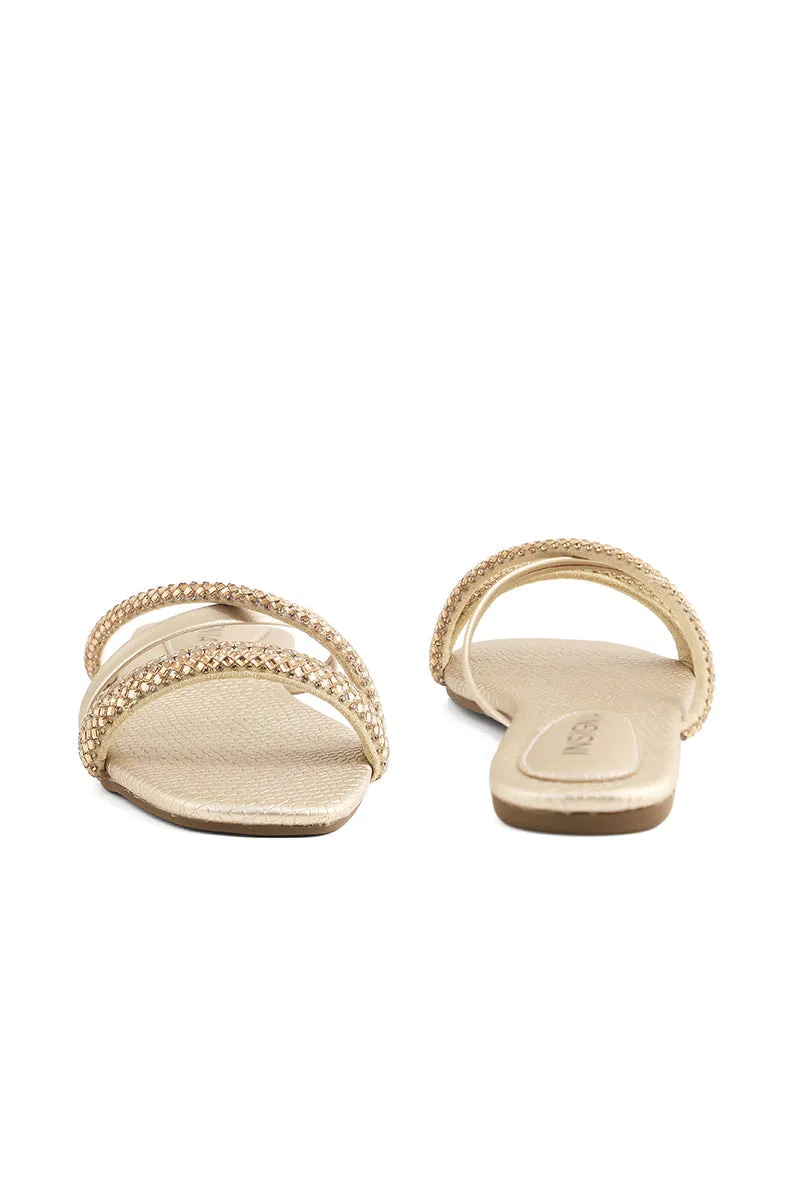 Formal Slip On I38536-Golden