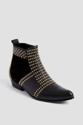 Gold Stud Charlie Boots