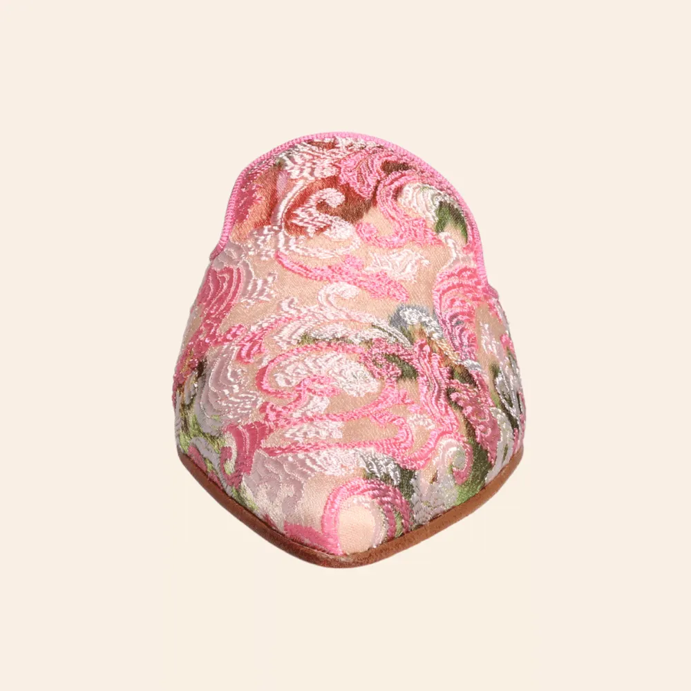 Ladies Baroque Fabric Slip-On in Rosa (ESE553)