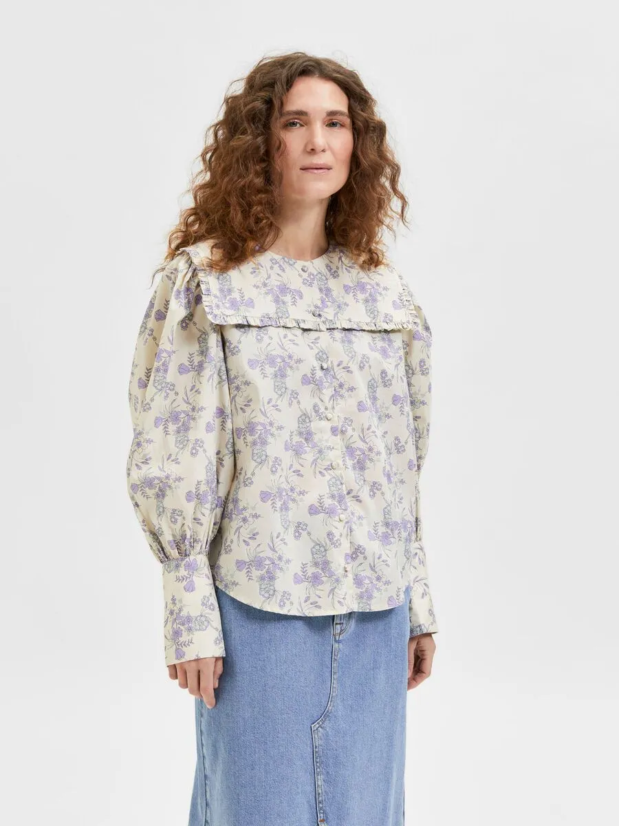 Lilac Collared Shirt