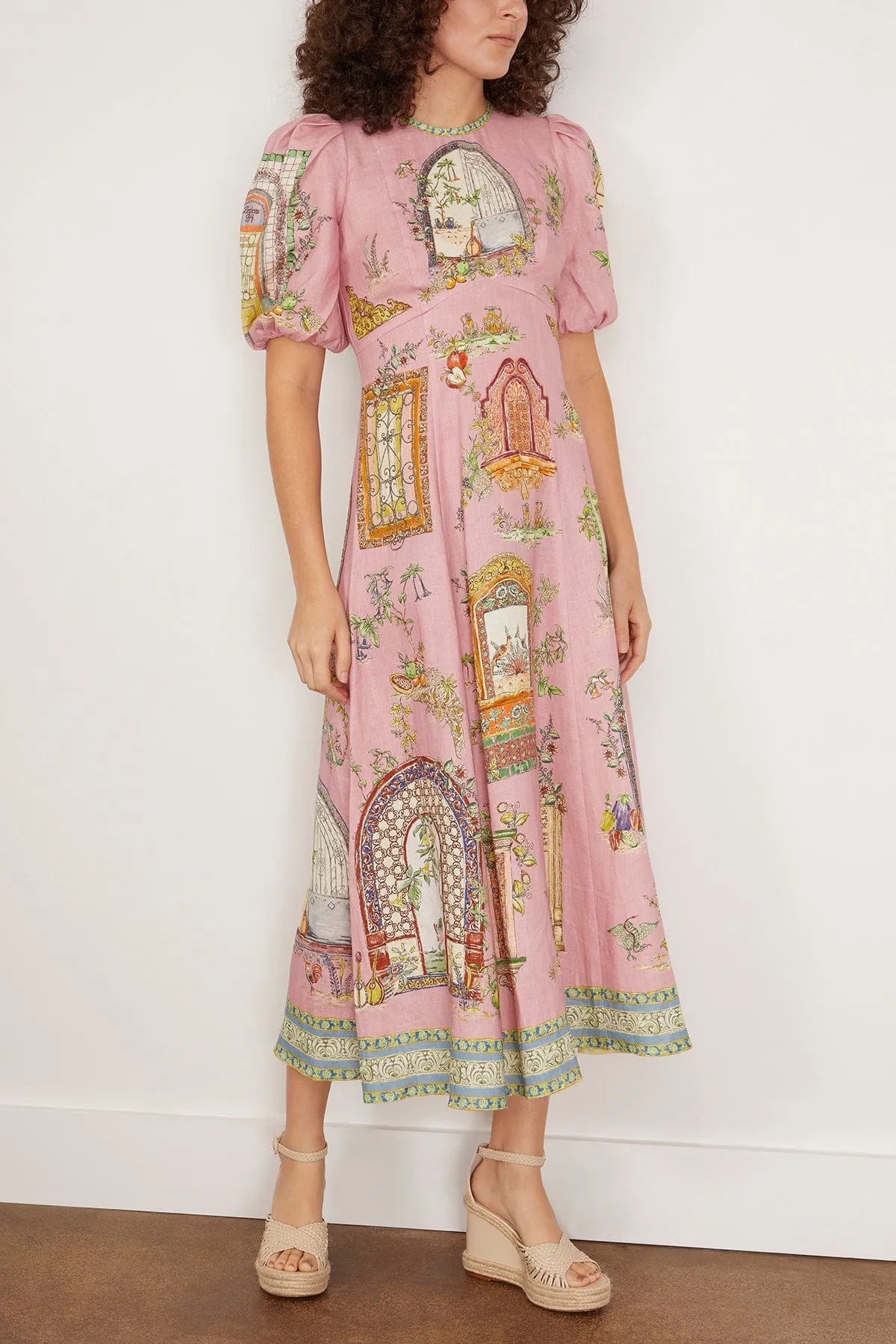 Monte Midi Dress in Multi