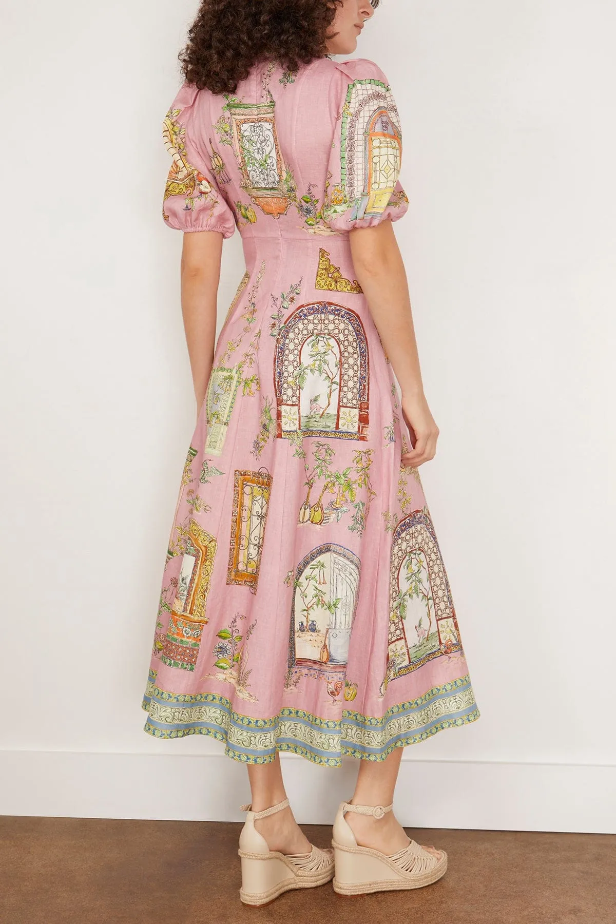 Monte Midi Dress in Multi