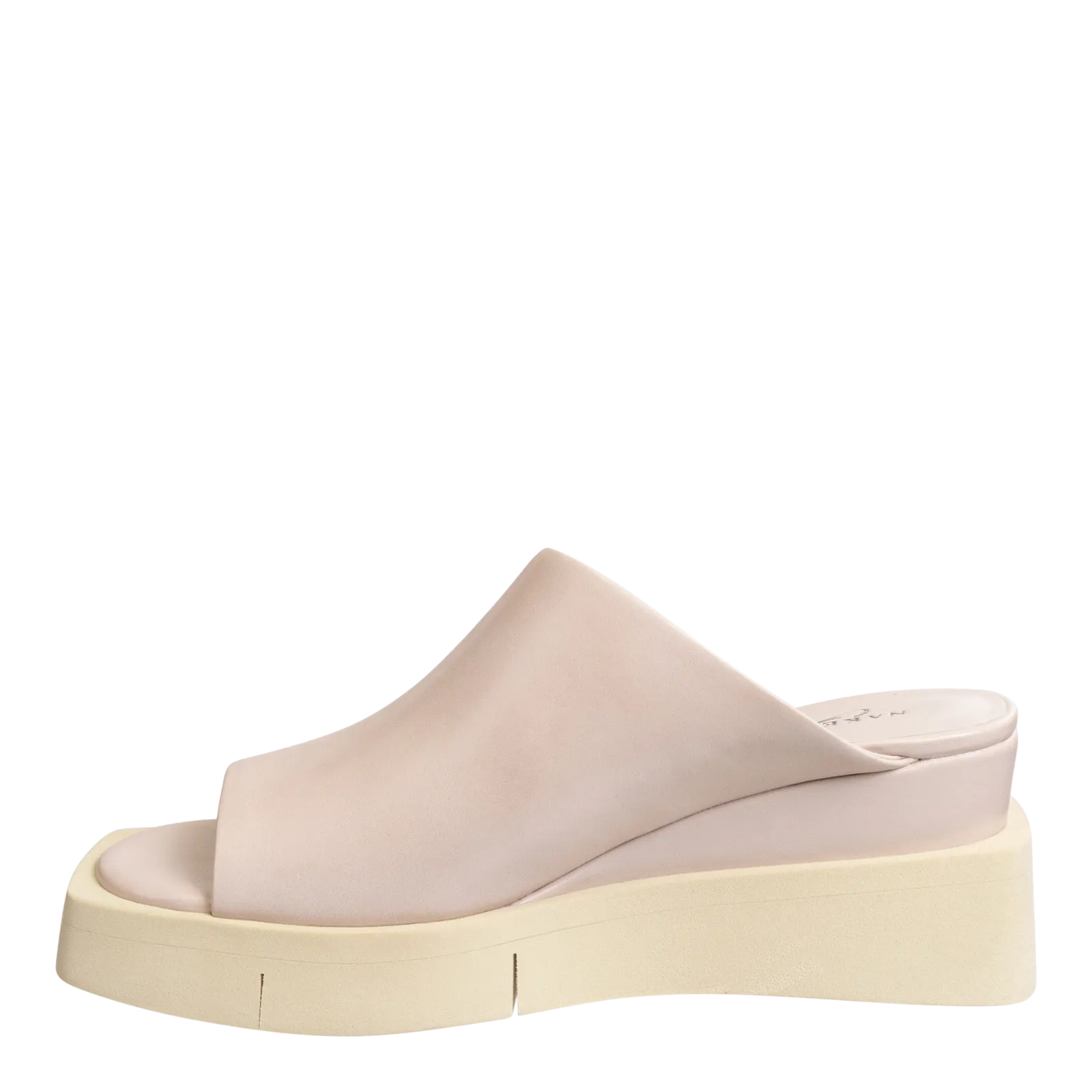 Naked Feet: INFINITY in ROSETTE Wedge Sandals