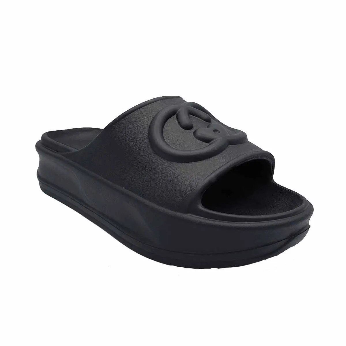 NASH OPEN TOE SUMMER WEDGE PLATFORM MULE SLIDER SANDAL