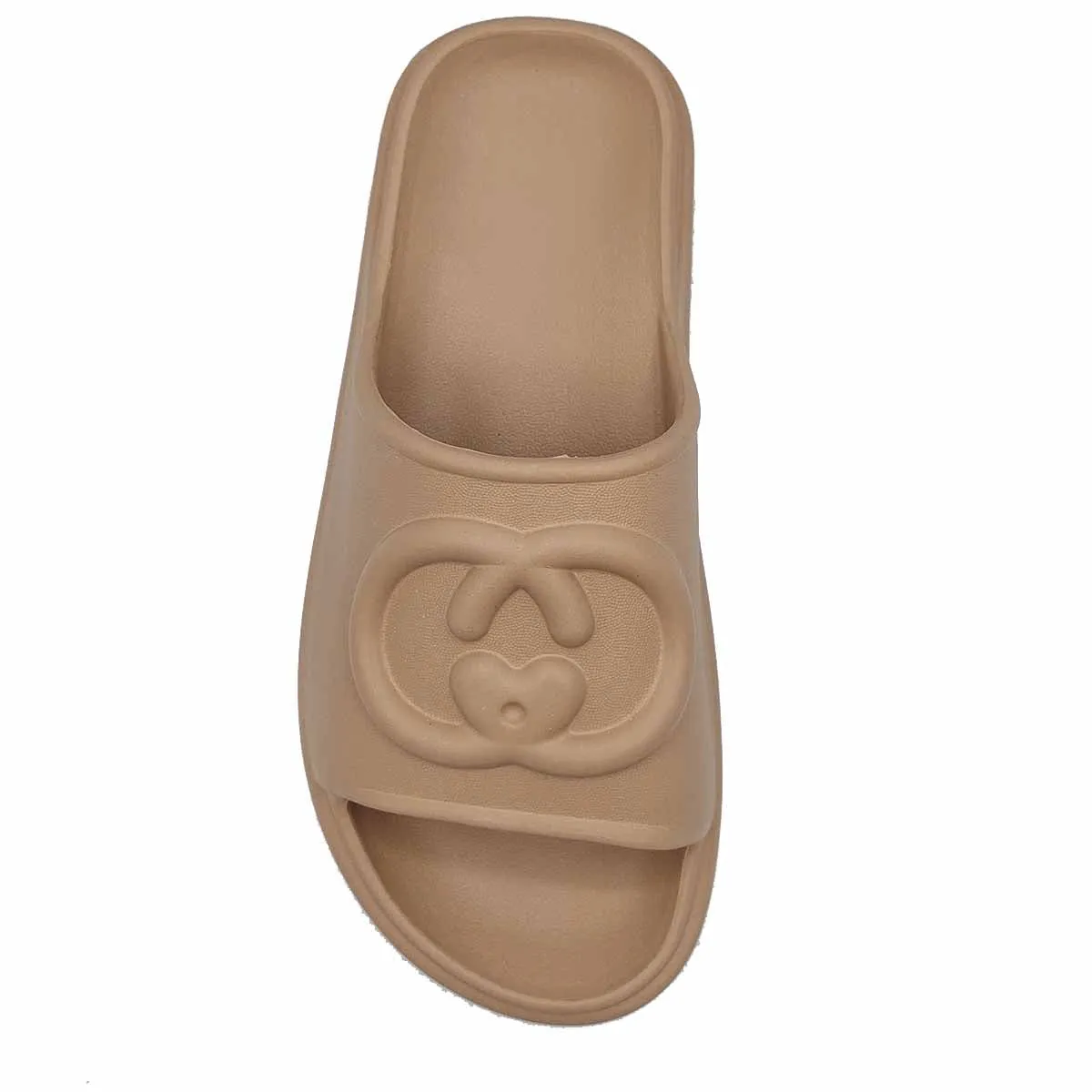 NASH OPEN TOE SUMMER WEDGE PLATFORM MULE SLIDER SANDAL