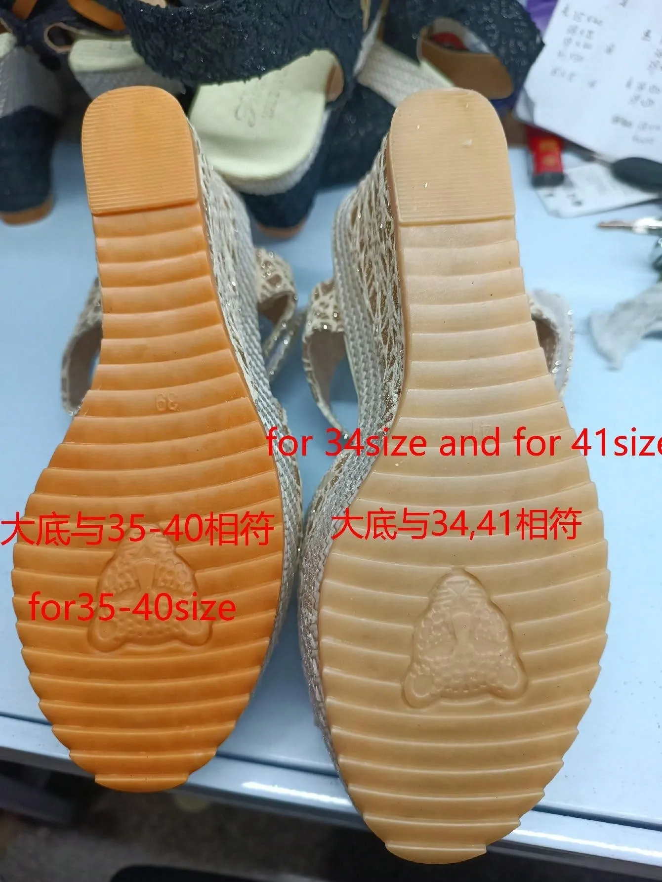 New Arrival Fashionable And Elegant Korean-Style Wedge Heel Thick-Soled Comfortable Women Sandals, Sole Sent At Random