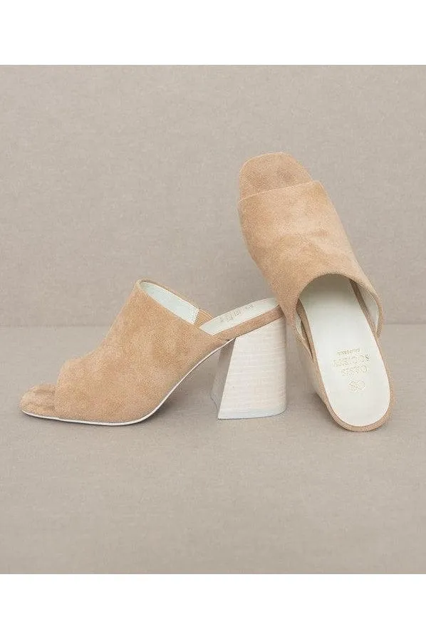 Oasis Society Kathleen - Block Heel Slides