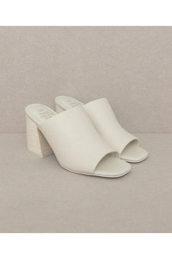 Oasis Society Kathleen - Block Heel Slides