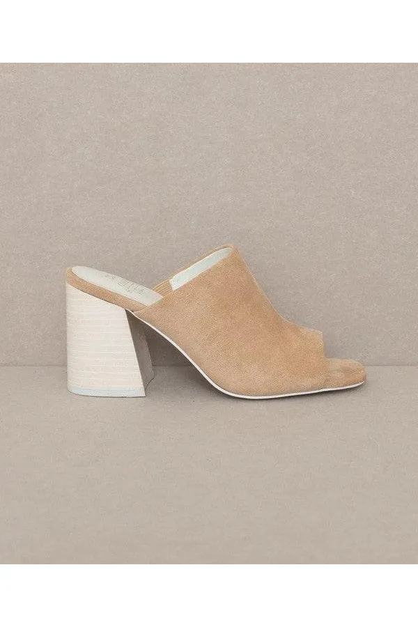 Oasis Society Kathleen - Block Heel Slides
