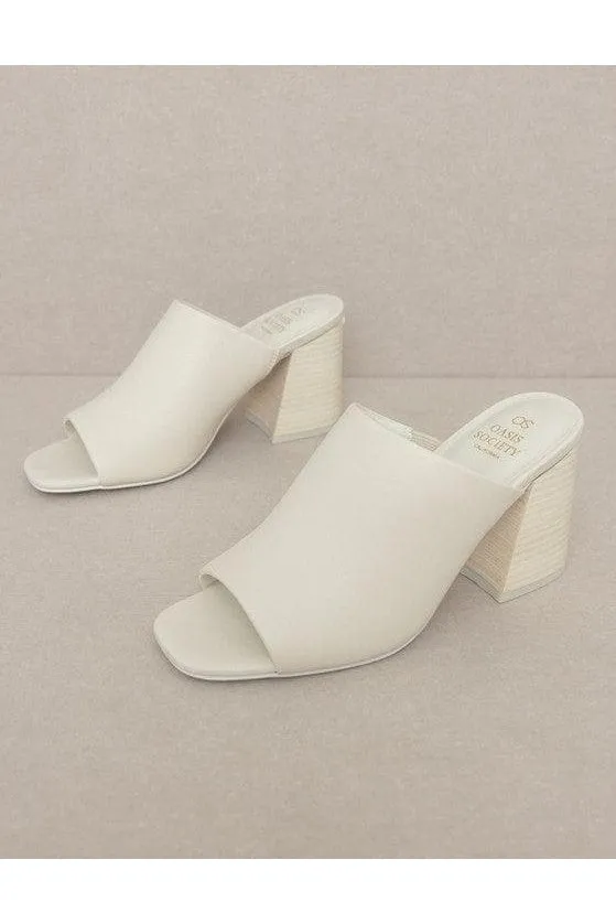 Oasis Society Kathleen - Block Heel Slides
