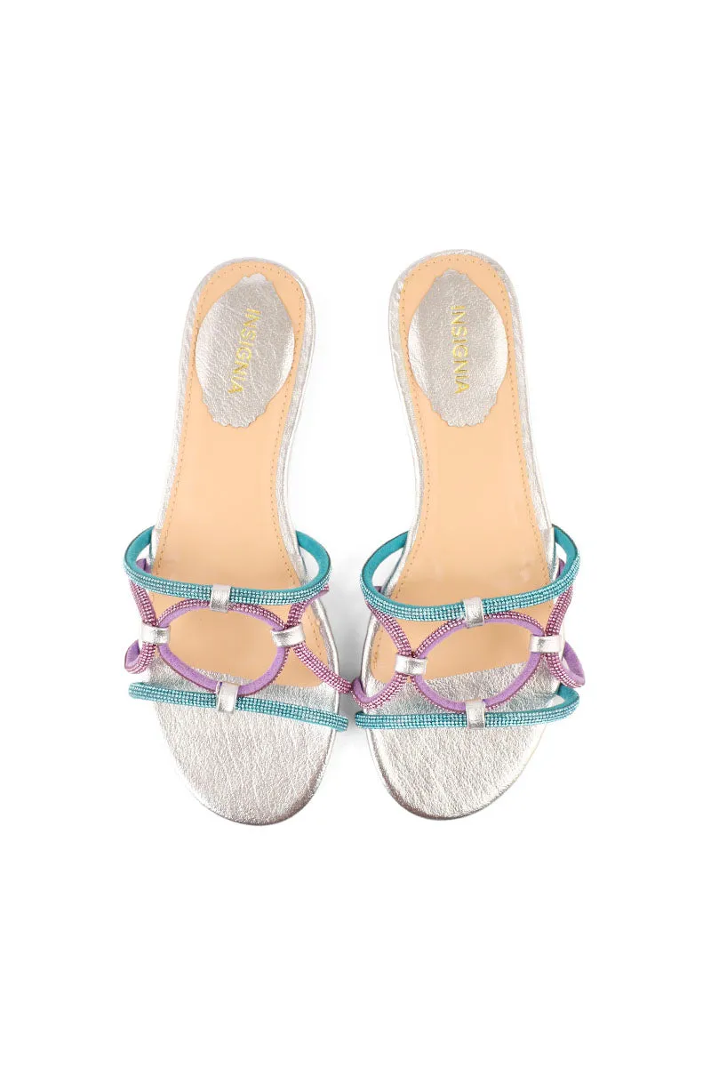 Party Wear Slip On I29285-Blue