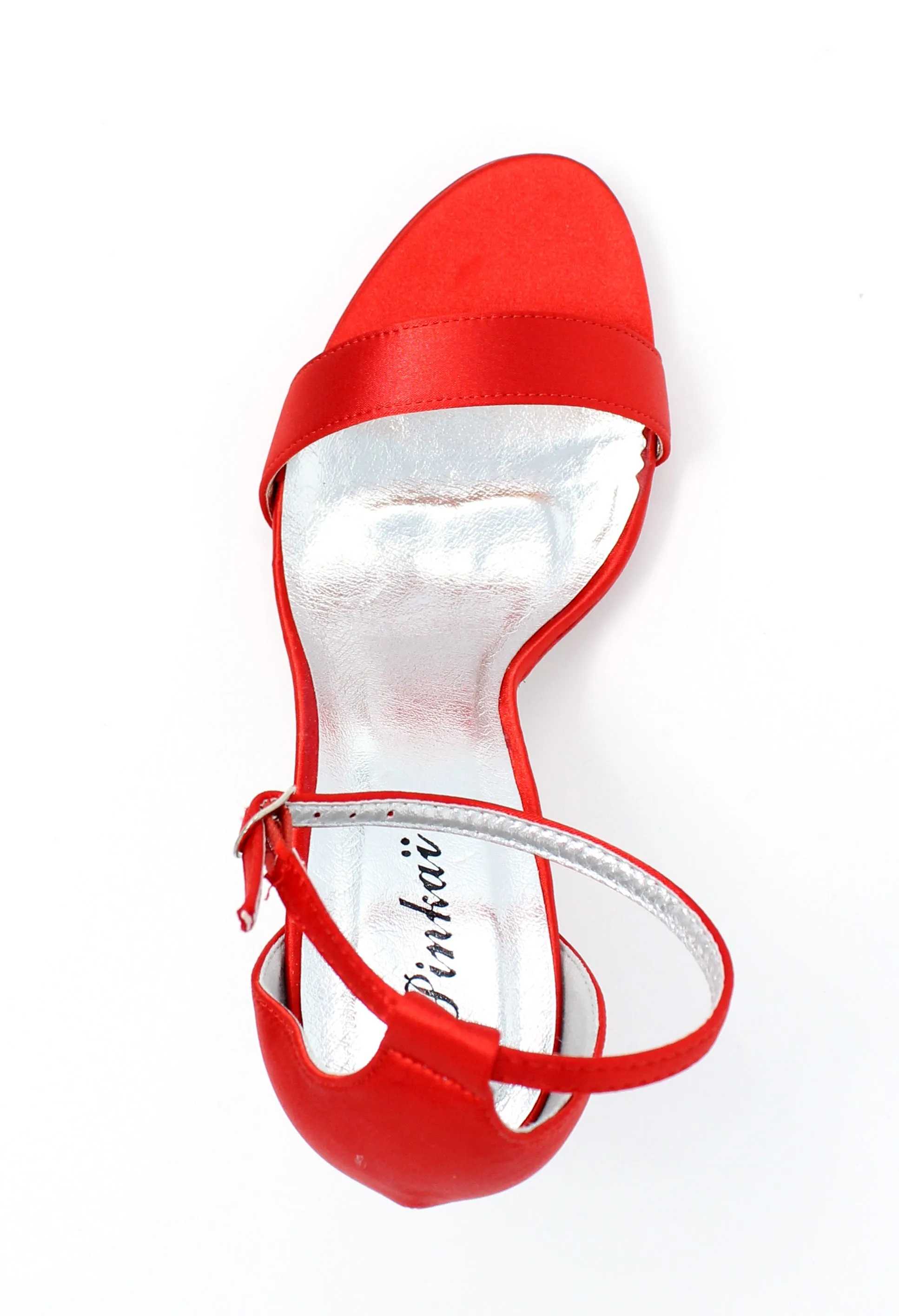 Red BARELY THERE SANDALS