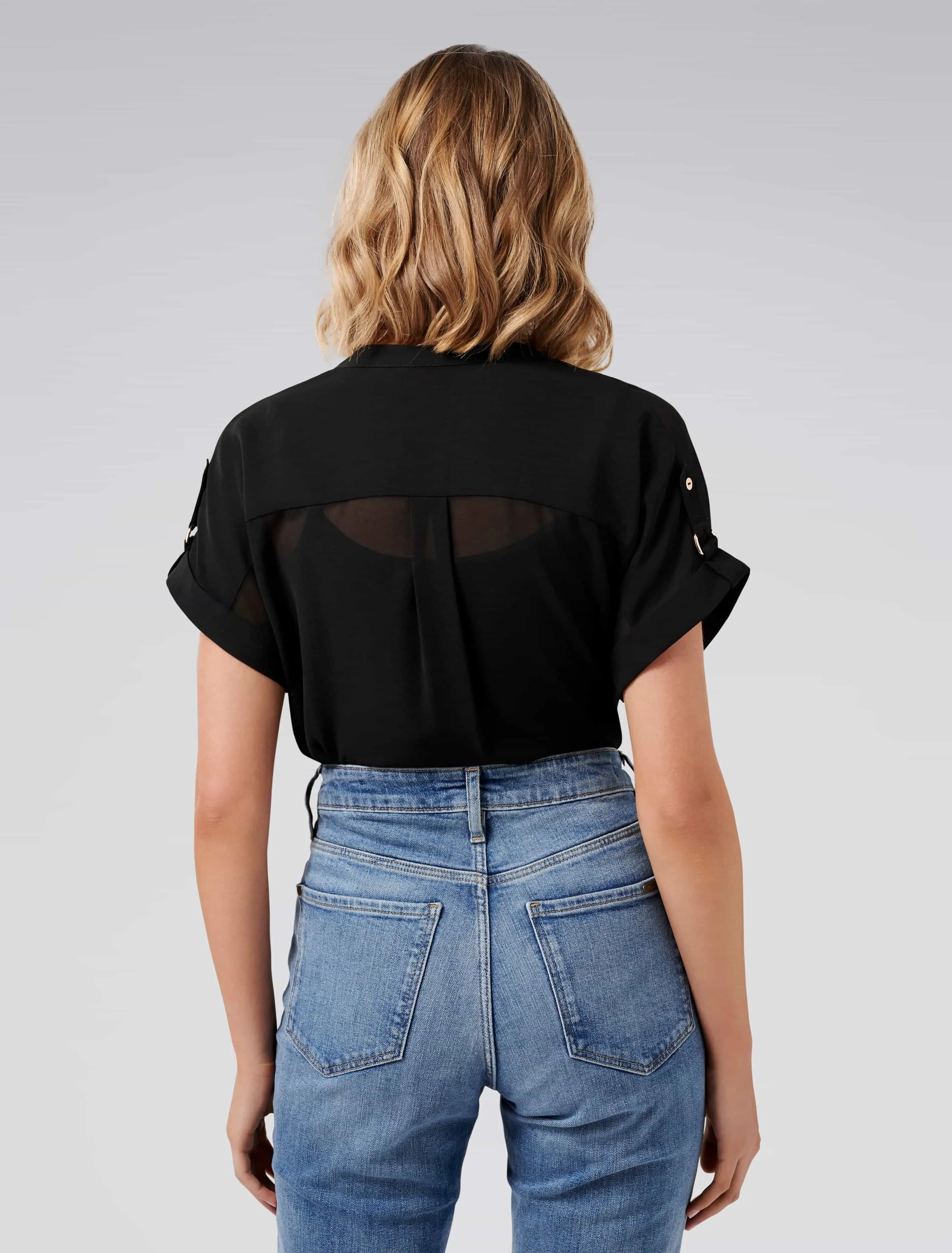 Reina Ggt Button Front Shirt