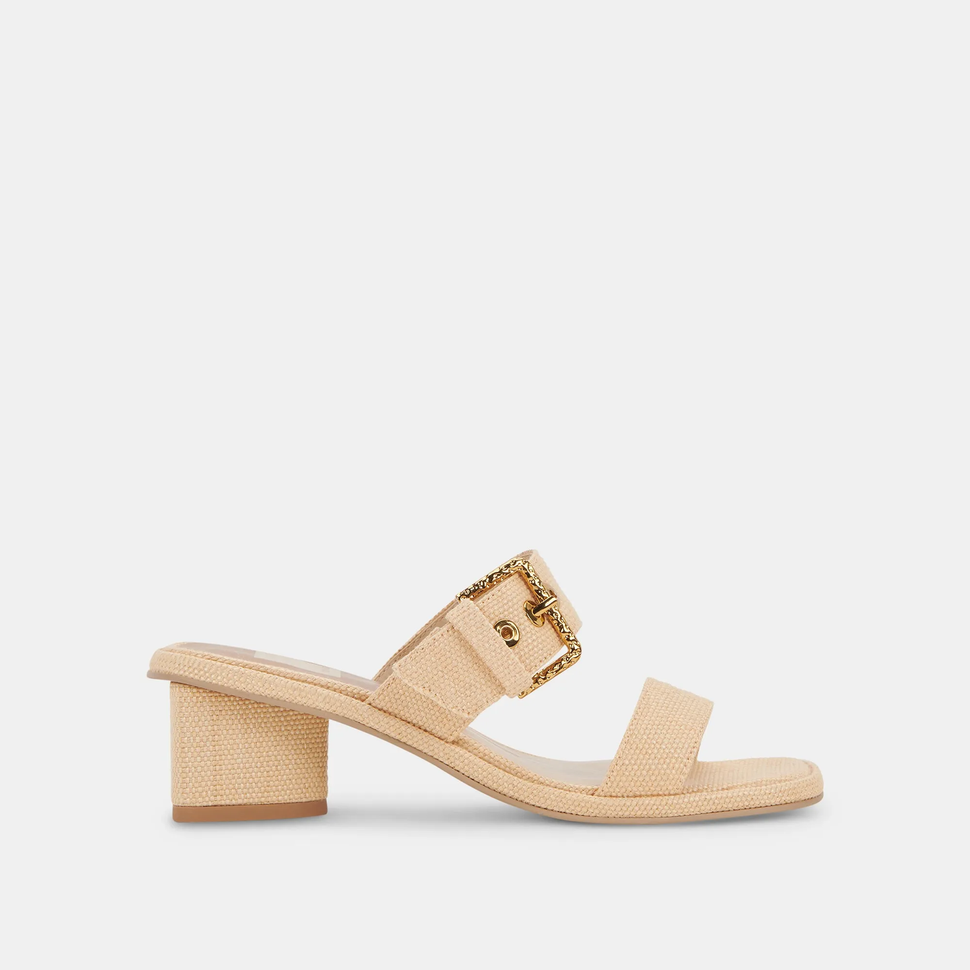 RIVA SANDALS NATURAL RAFFIA