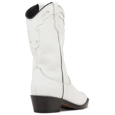 Roc Boots INDIO White Vintage Boots