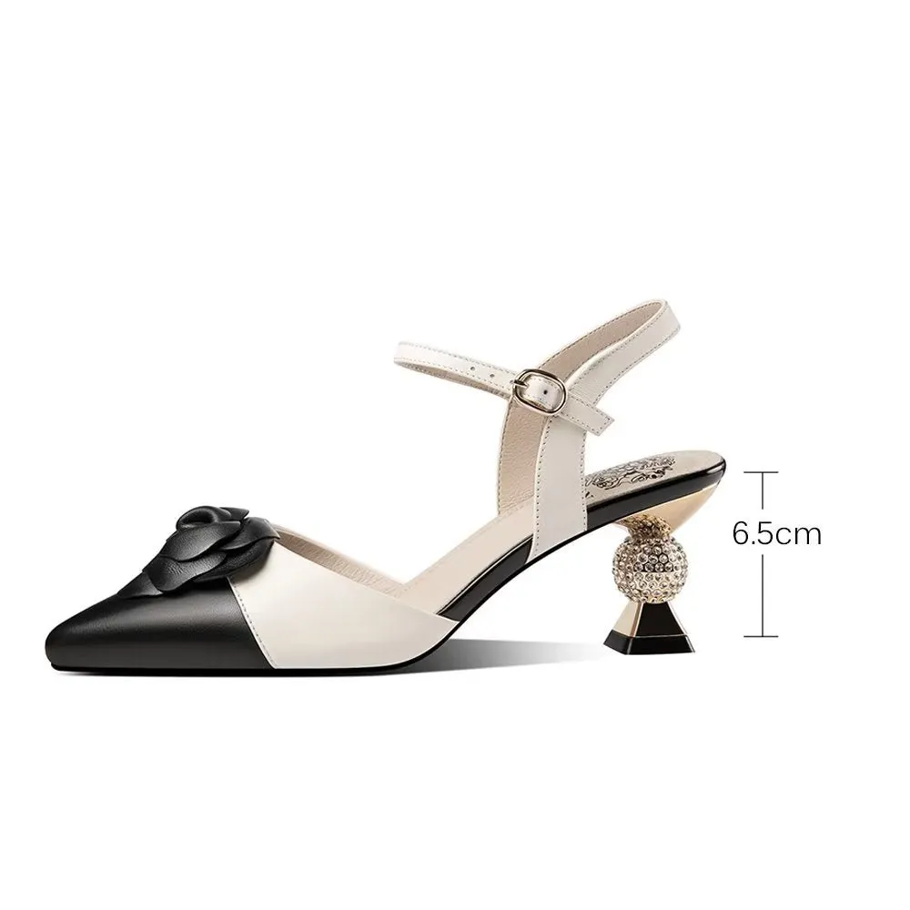 Serpatura Wedding Buckle Heels