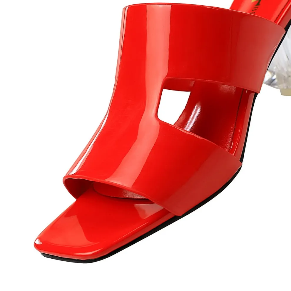Sit Still, Look That Pretty Clear Heels