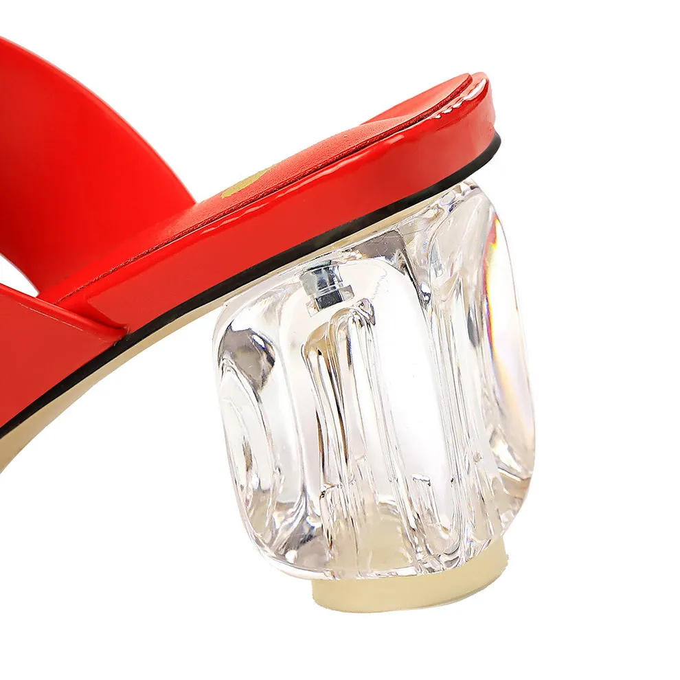 Sit Still, Look That Pretty Clear Heels