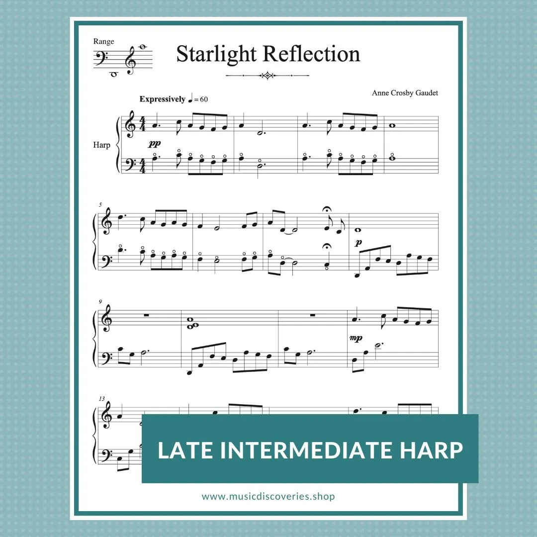 Starlight Reflection, harp