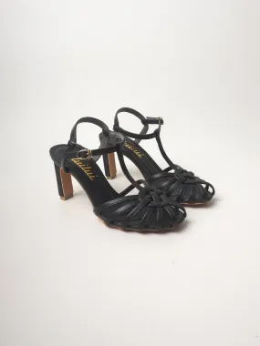 SURIA Multi-strap Sandals on Straight Heels