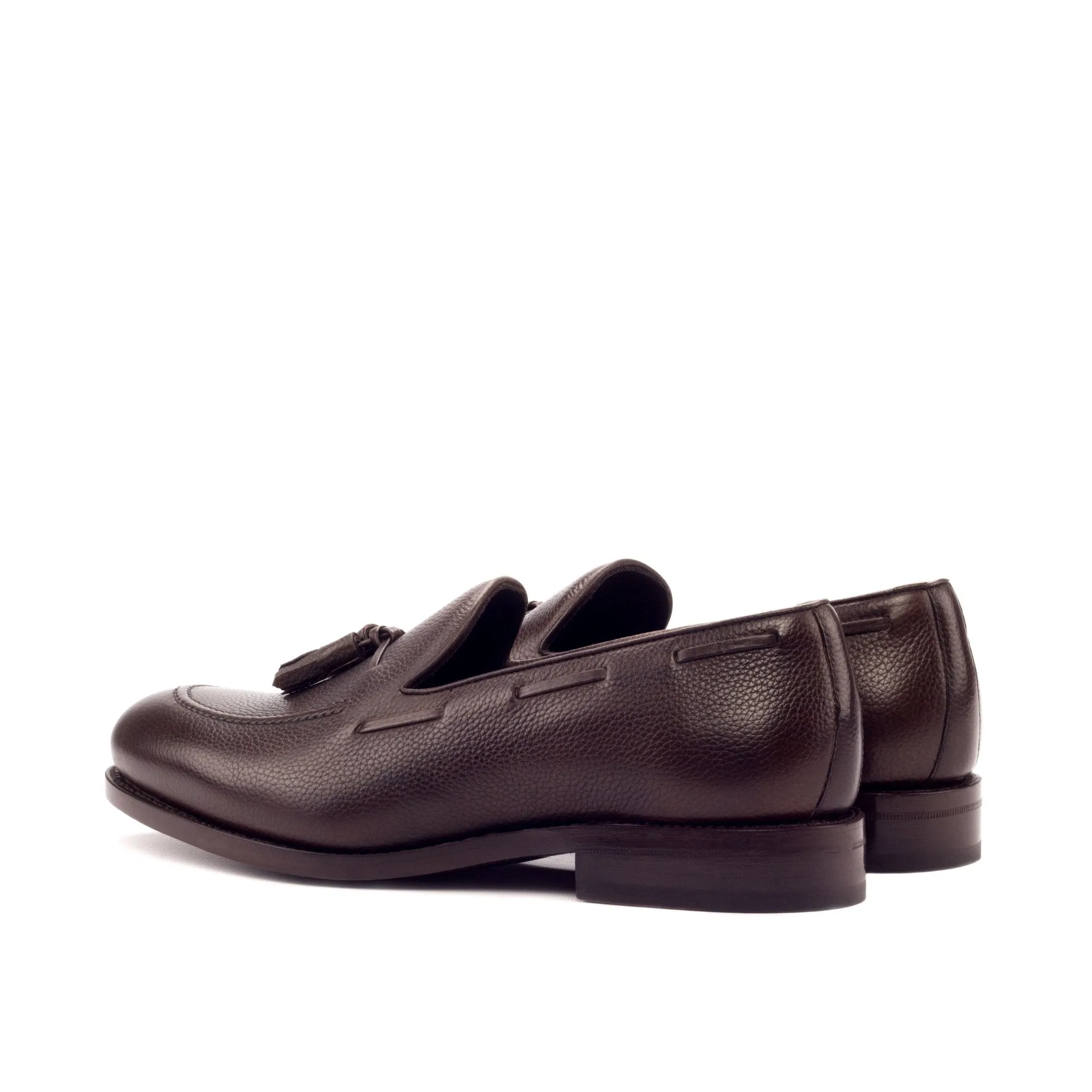 Tassel Loafer in Dark Brown Full Grain Box Calf