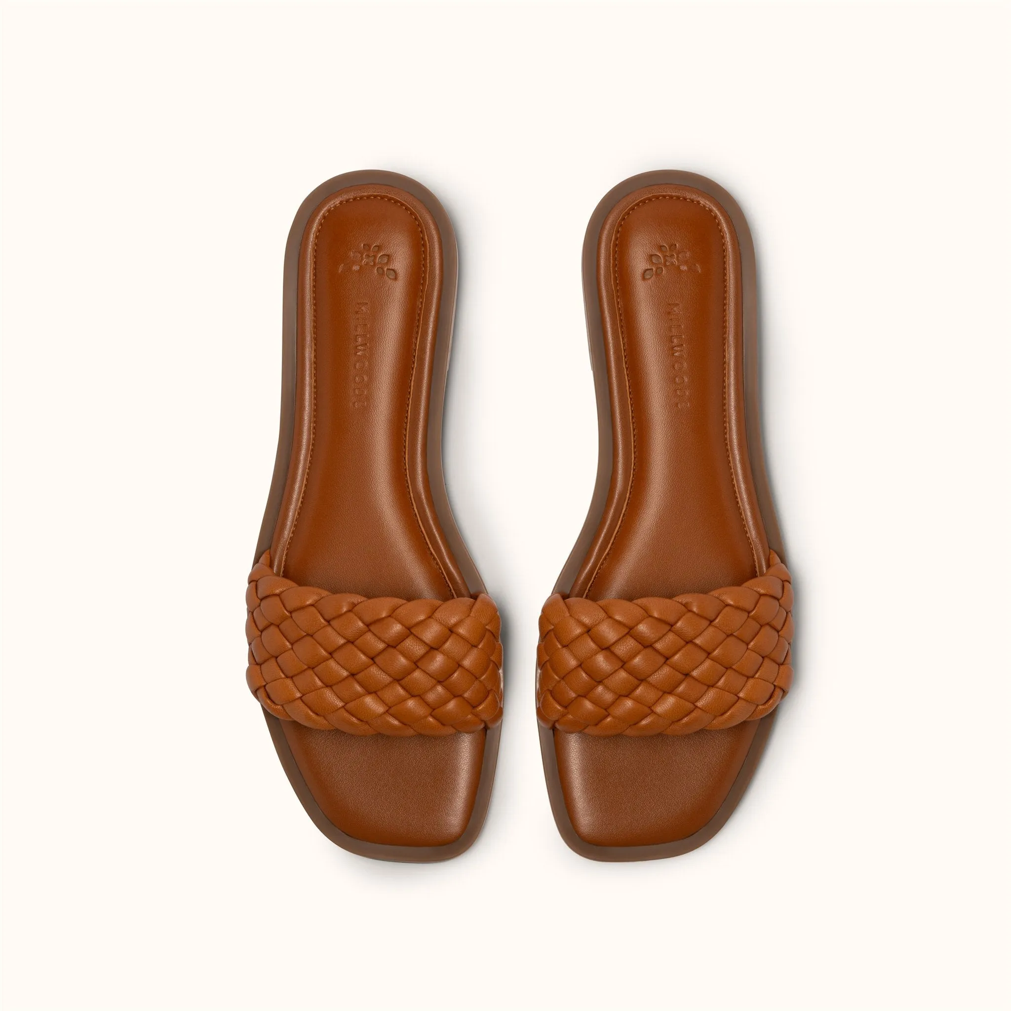 Woven Slide - Tan