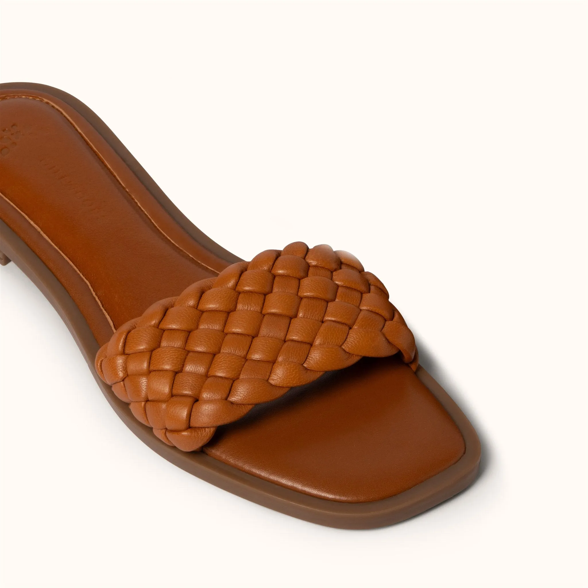 Woven Slide - Tan